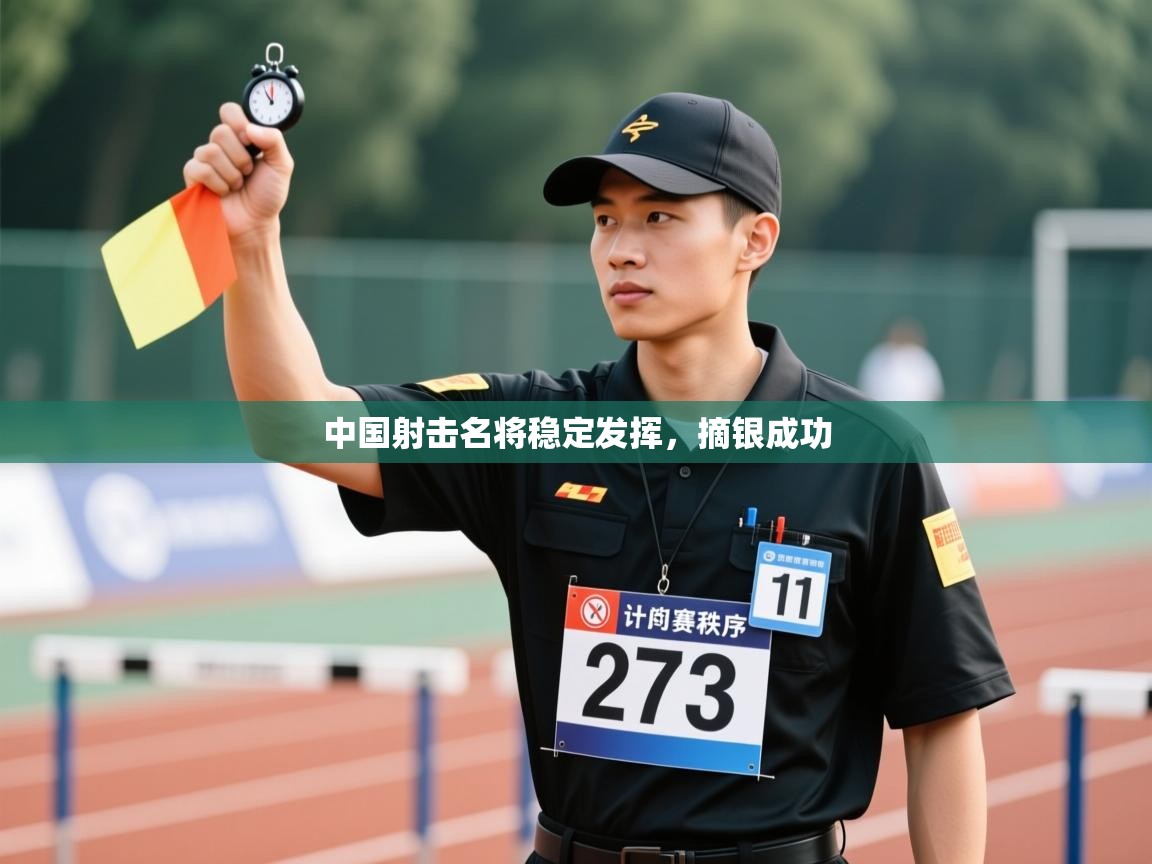 中国射击名将稳定发挥，摘银成功